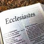 Ecclesiastes quotes