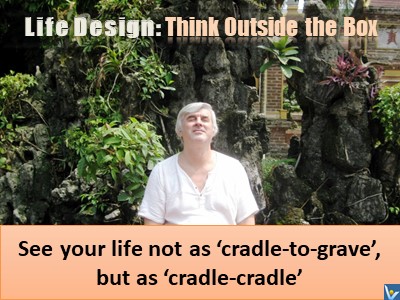 Life design quotes craddle to craddle Vadim Kotelnikov