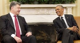Obama and Poroshenko discuss massacre of civilians in the Eastern Ukraine