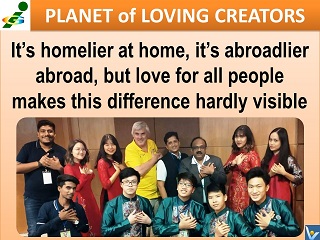 One World One Way Planet of Loving Creators Vadim Kotelnikov Nobel Peace Prize