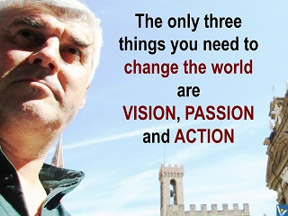 Vadim Kotelnikov quotes, photogram - how to change the world, vision, passion, action