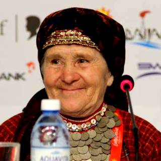 Russian Beauty Buranovskaya Babushka Pugacheva, beautiful old woman